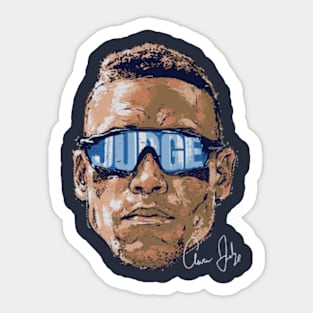 Aaron Judge New York Y Sunglasses Sticker